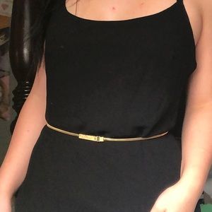 Dress barn Black shin length dress